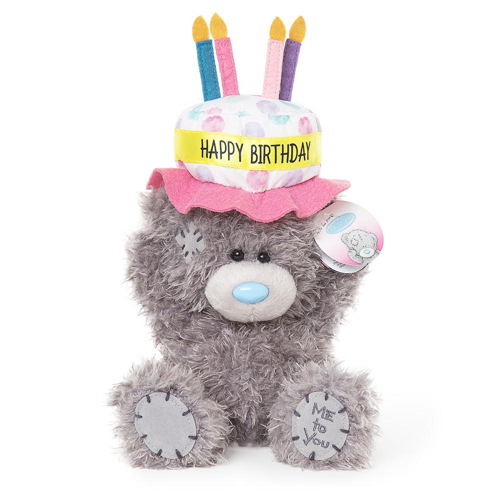 7" Birthday Cake Hat Me to You Bear Extra Image 2